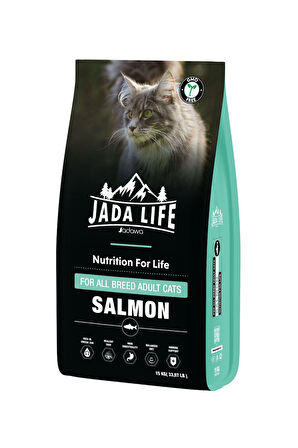 adult cat food wıth salmon 15 kg