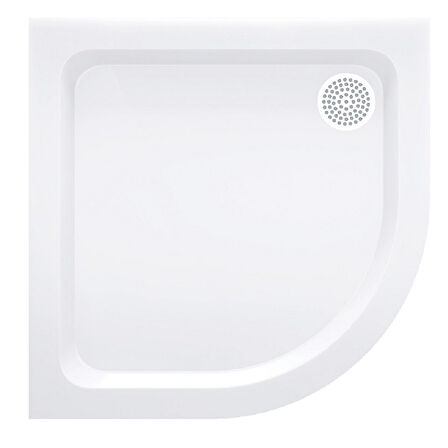 UBM İnci Panelli Oval Duş Teknesi 120x120 Cm