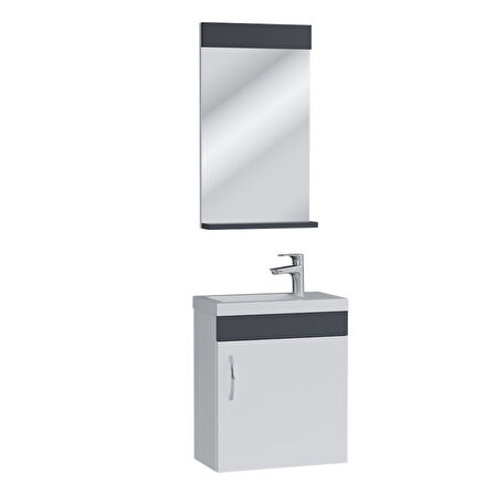 UBM Zerde 50 cm Banyo Dolabı Anrasit
