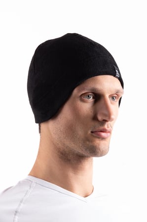 Oil Company Siyah Polar Unisex Bere Kulaklı