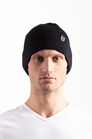 Oil Company Siyah Polar Katmanlı Unisex Bere