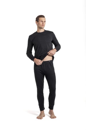 Oil Company Siyah Termal İçlik Set Unisex III. Seviye