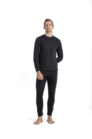 Oil Company Siyah Termal İçlik Set Unisex III. Seviye