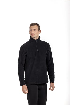 Oil Company Siyah Termal Polar Kazak Unisex