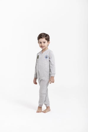 Oil Company Ekru Unisex Çocuk Tulum