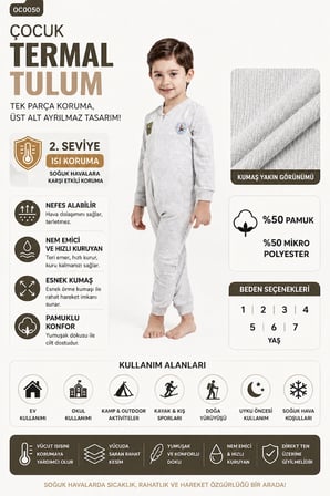 Oil Company Ekru Unisex Çocuk Tulum