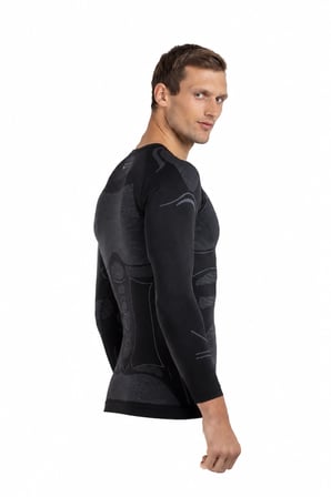 Oil Company Siyah Unisex Termal İçlik Üst Seamless III. Seviye Pro
