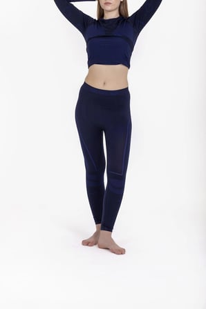 Oil Company Lacivert Unisex Termal İçlik Alt Seamless III. Seviye Pro