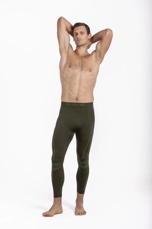 Oil Company Haki Unisex Termal İçlik Alt Seamless III. Seviye Pro