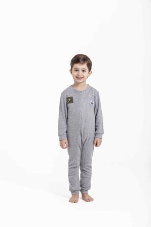 Oil Company Gri Unisex Çocuk Tulum