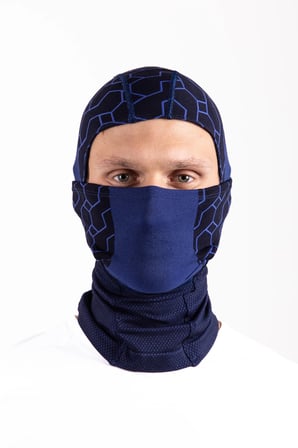 Oil Company Lacivert Balaklava Termal Kar Maskesi Unisex