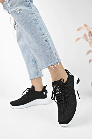 Unisex Triko Sneaker Rahat Hava Alabilen Kokusuz Spor Ayakkabı 4555