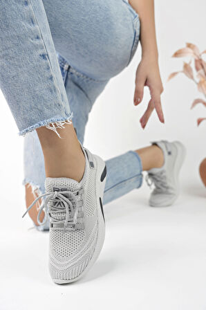 Unisex Triko Sneaker Rahat Hava Alabilen Kokusuz Spor Ayakkabı 4555