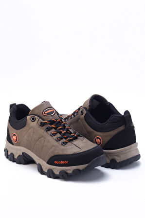 Kışlık Dayanıklı Bağcıklı Unisex Outdoor Bot Ayakkabı 4054