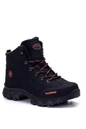Unisex Outdoor Postal Uzun Bot Ayakkabı Kışlık Dayanıklı Kaymaz Taban Bağcıklı 4054U