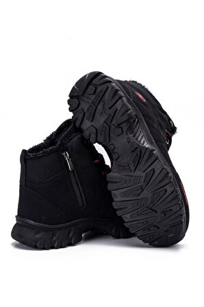 Unisex Outdoor Postal Uzun Bot Ayakkabı Kışlık Dayanıklı Kaymaz Taban Bağcıklı 4054U