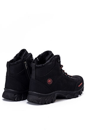 Unisex Outdoor Postal Uzun Bot Ayakkabı Kışlık Dayanıklı Kaymaz Taban Bağcıklı 4054U