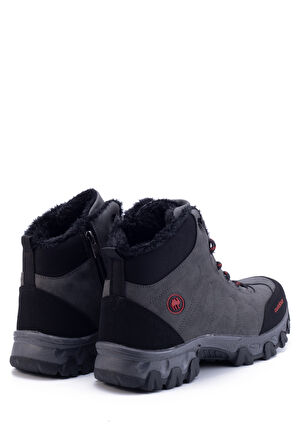 Unisex Outdoor Postal Uzun Bot Ayakkabı Kışlık Dayanıklı Kaymaz Taban Bağcıklı 4054U
