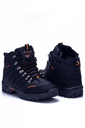 Unisex Outdoor Ayakkabı DSM2 - Siyah Turuncu