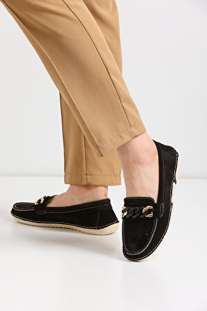 Kadın Hakiki Deri Loafer BY173