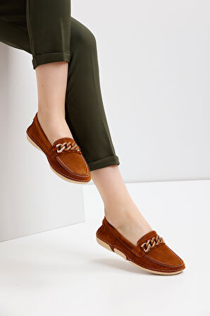 Kadın Hakiki Deri Loafer BY173