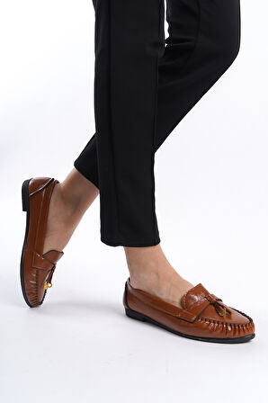 Kadın Günlük Rahat Tokalı Casual Klasik Ayakkabı Babet LRS02