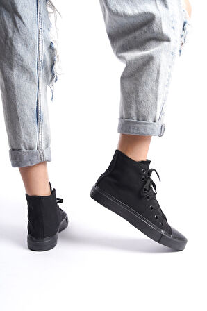 Kadın Uzun Keten Spor Ayakkabı Günlük Sneakers CNV6