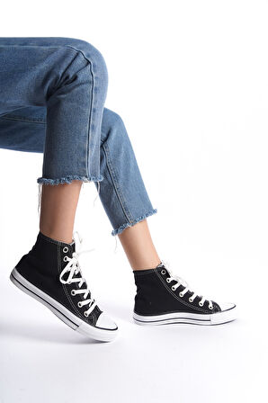 Kadın Uzun Keten Spor Ayakkabı Günlük Sneakers CNV6