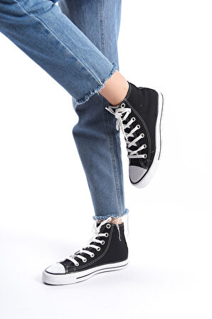 Kadın Uzun Keten Spor Ayakkabı Günlük Sneakers CNV6