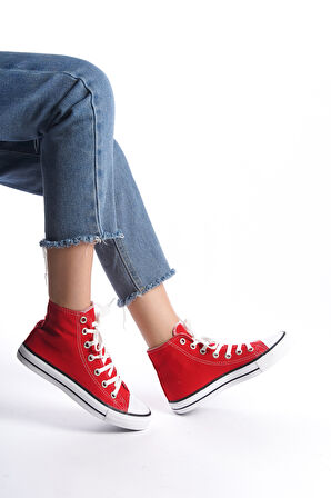 Kadın Uzun Keten Spor Ayakkabı Günlük Sneakers CNV6