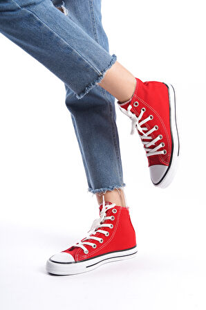 Kadın Uzun Keten Spor Ayakkabı Günlük Sneakers CNV6