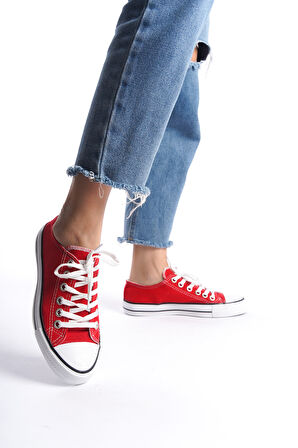 Kadın Kısa Keten Spor Ayakkabı Günlük Sneakers CNV7