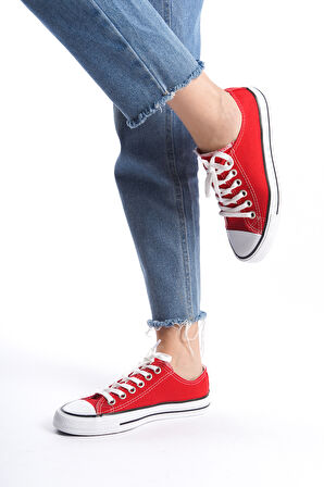 Kadın Kısa Keten Spor Ayakkabı Günlük Sneakers CNV7
