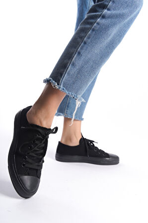 Kadın Kısa Keten Spor Ayakkabı Günlük Sneakers CNV7