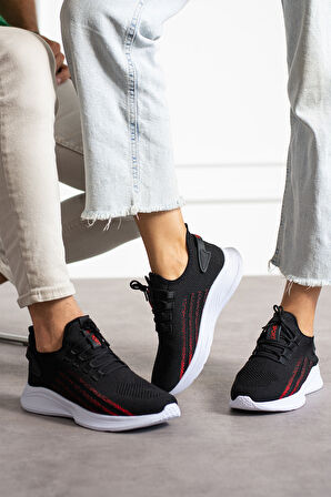 Unisex Yıkanabilir Rahat Hava Alabilen Kokusuz Triko Spor Ayakkabı Sneaker 015