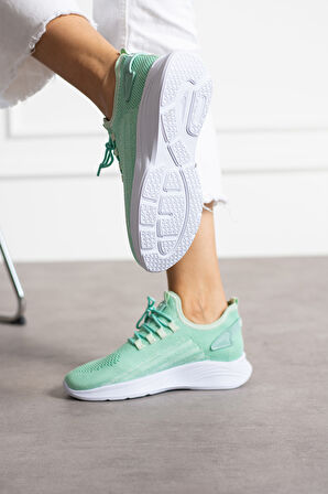 Unisex Yıkanabilir Rahat Hava Alabilen Kokusuz Triko Spor Ayakkabı Sneaker 015