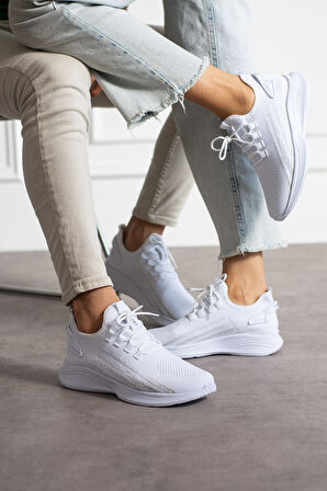 Unisex Yıkanabilir Rahat Hava Alabilen Kokusuz Triko Spor Ayakkabı Sneaker 015