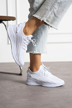 Unisex Yıkanabilir Rahat Hava Alabilen Kokusuz Triko Spor Ayakkabı Sneaker 015