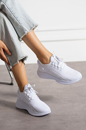 Unisex Yıkanabilir Rahat Hava Alabilen Kokusuz Triko Spor Ayakkabı Sneaker 015