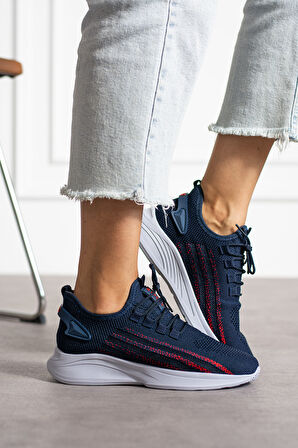 Unisex Yıkanabilir Rahat Hava Alabilen Kokusuz Triko Spor Ayakkabı Sneaker 015