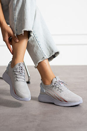 Unisex Yıkanabilir Rahat Hava Alabilen Kokusuz Triko Spor Ayakkabı Sneaker 015