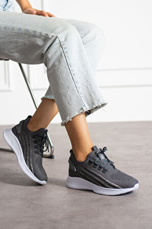 Unisex Yıkanabilir Rahat Hava Alabilen Kokusuz Triko Spor Ayakkabı Sneaker 015