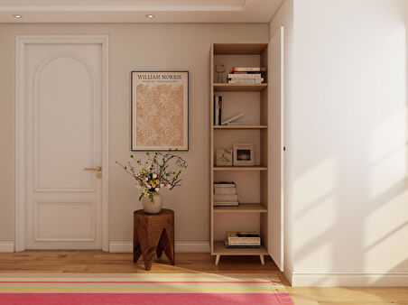 Harput tek Kapaklı Çok Amaçlı Banyo Dolabı kotonvizon