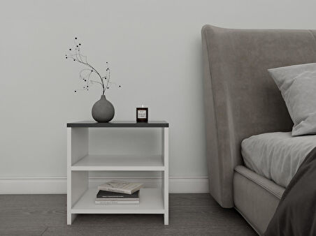 Mars Komodin Koyu Gri-Beyaz