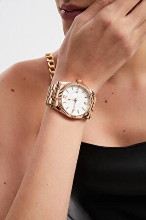 Padam Paris Grasse Serisi Rose Gold Kordon Unisex Kol Saati PDMS187