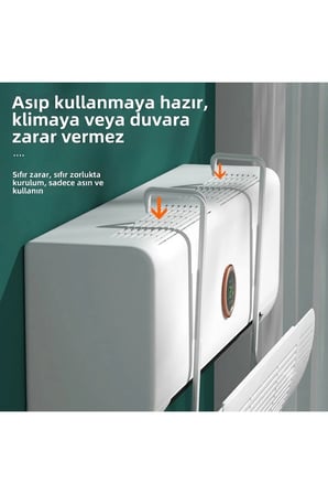 Ayarlanabilir Mikro Delikli Split Klima Rüzgar Siperliği (Rüzgar Kesici Hava Kalkanı)