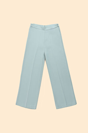 Kadın Bonneville Bol Paça Pantolon - Yeşil | 36