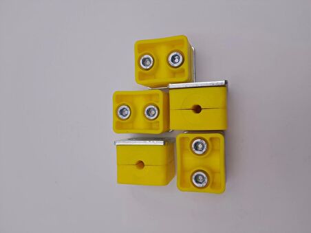 20 MM TEK LAMA ÇİFT VİDA HİDROLİK BORU KELEPÇESİ