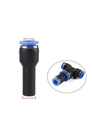 4 MM X 6 MM BORULU TİP REDÜKSİYON PNÖMATİK BAĞLANTI
