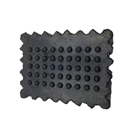 Lift Ayak Tampon Takozu Kare Yükseklik Ölçüsü 77mm En Ölçüsü 120mm Boy Ölçüsü 163mm